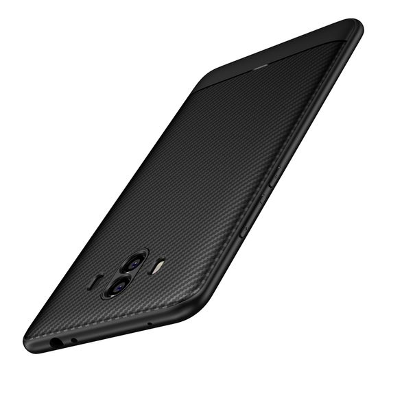 

for huawei mate20 p20 p30 pro lite case carbon fiber craft tpu anti slip phone cases cover