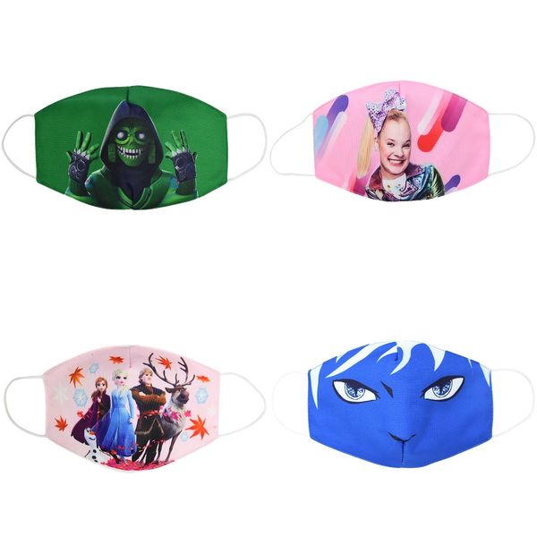 

новый lol детские маски сюрприз doll face для взрослых и детей косплей маски пылезащитные дышащая anti-дымки маска мультфильм маски защита и, Black
