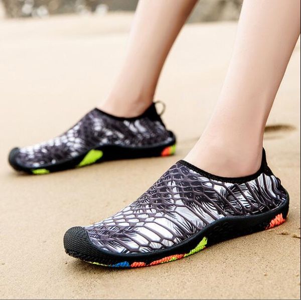 

woman man water sport shoes outdoor barefoot aqua shoes for beach swimming quick drying wading shoe soft yoga gym footwear women