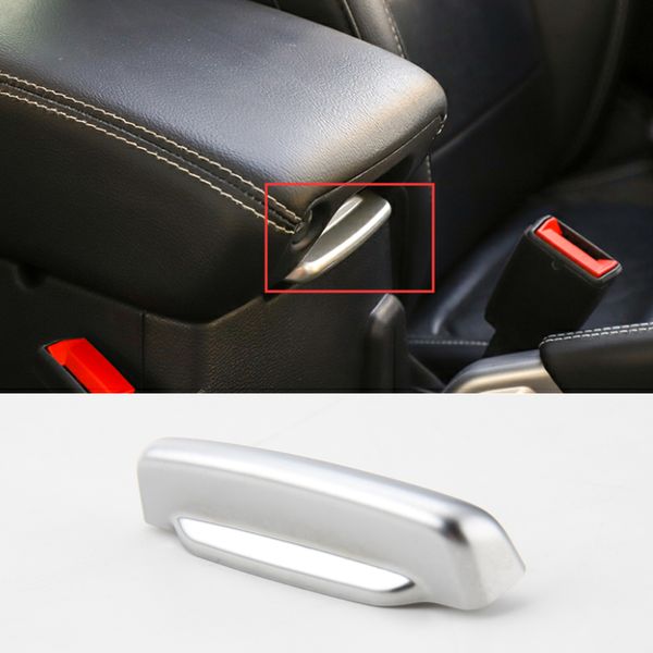 

yccpauto 1pcs car interior decoration for wrangler jl/jt gladiator 2018+ armrest box switch trim cover abs silver