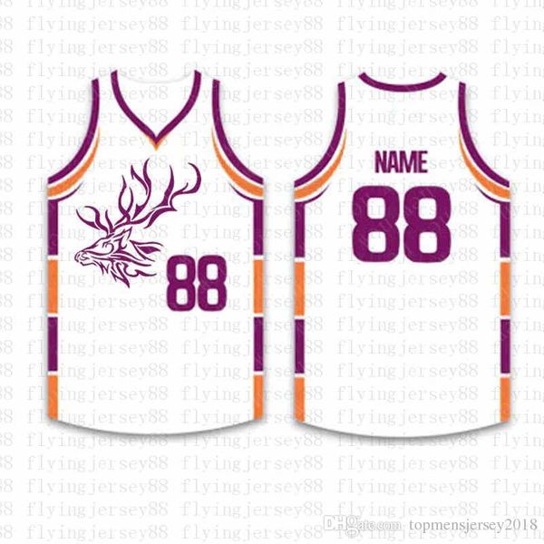 

Top Custom Basketball Jerseys Mens Embroidery Logos Jersey Free Shipping Cheap wholesale Any name any number Size S-XXLoj4