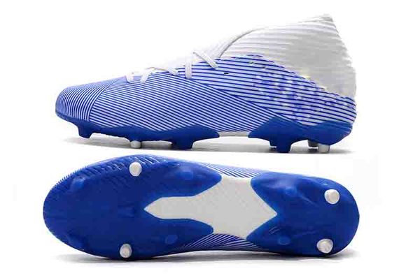 

2020 new arrive mens soccer shoes messi nemeziz 19.3 laceless in tf ace 19+x slip-on low 360 football high ankle md boots cleats