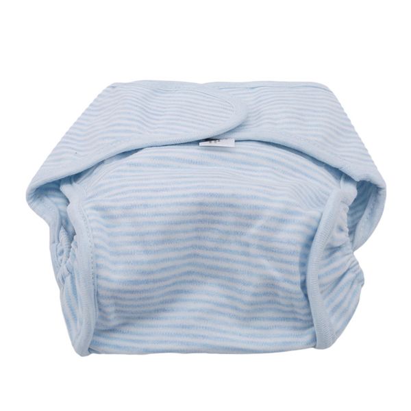 

cloth diapers stripe nappy baby organic side leak breathable diaper pants care tool