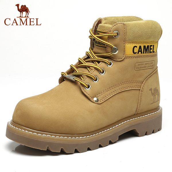 

camel повседневный army открытый high top женская обувь сапоги инструментальное пешеходные натуральной кожи trekking обучение uk