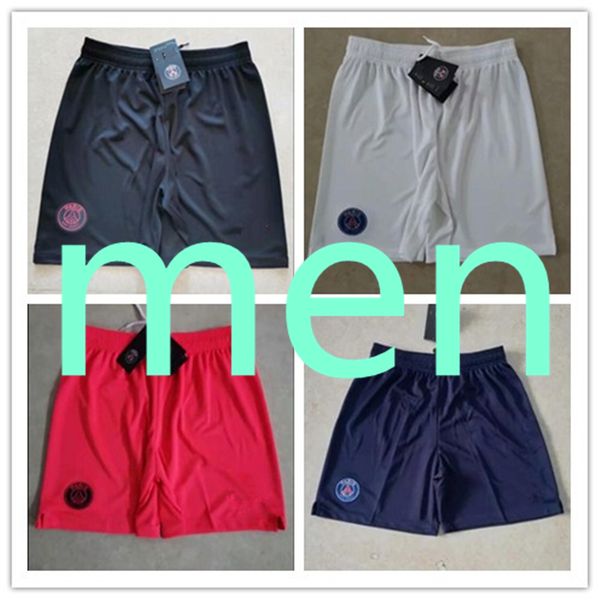 

2020 mens soccer football shorts pantalones cortos pantaloncini voetbal shorts pantalones cortos de fÃºtbol pantaloncini da calcio, Black