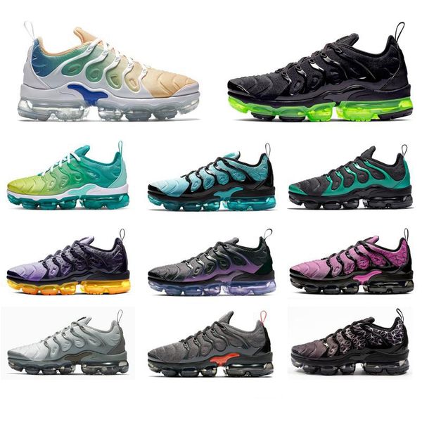 

vmax plus men and women running shoes eagles geometric black midnight navy black volt psychic pink sports sneakers