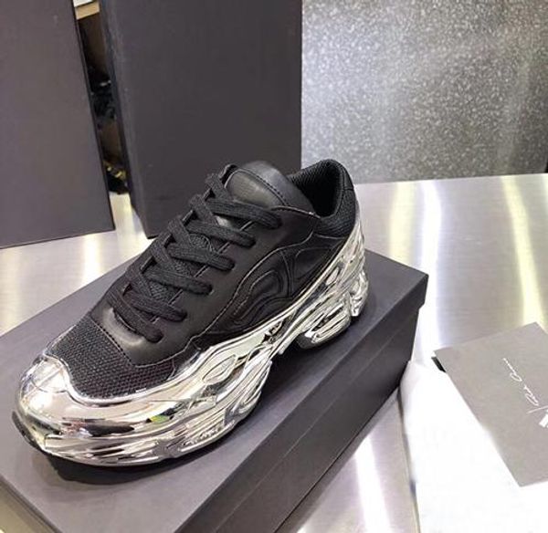 

дешевые дизайнерские туфли raf эспадрильи топ pantoufle натуральная кожа chaussures vintage off simons 19ss роскошные кроссовки белый красны, Black