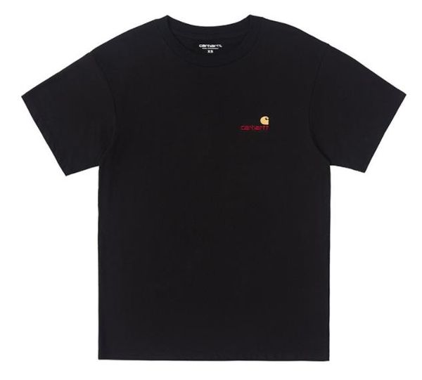 

Car Harrt Womens Summer Designer Embroidery Solid Color Tshirts Crew Neck Short Sleeve Female Clothing Casual Apparel