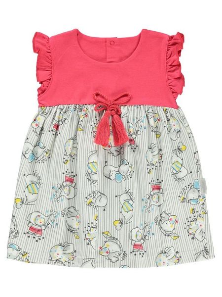 

kujju girl baby dress 6-18 month, Red;yellow