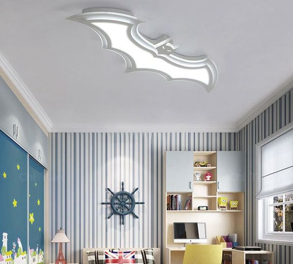 2019 Batman Led Ceiling Lights For Kids Room Bedroom Balcony Home Decor Ac85 265v Acrylic Modern Led Ceiling Lamp For Childroom Room Myy From