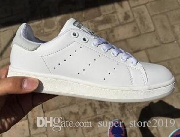 

Бесплатная доставка высокое качество женщины мужчины новый Стэн обувь Мода Смит кроссовки повседневная кожа для женская обувь квартиры обувь