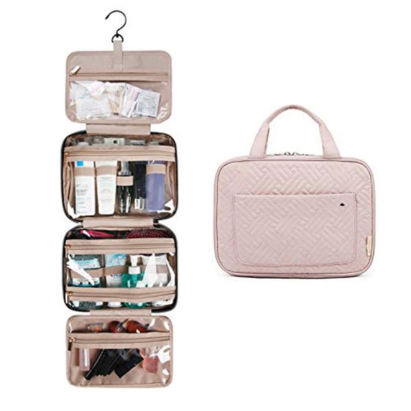 

travel toiletry bag with hanging hook makeup cosmetic bag travel organizer portable bathroom storage cosmetic