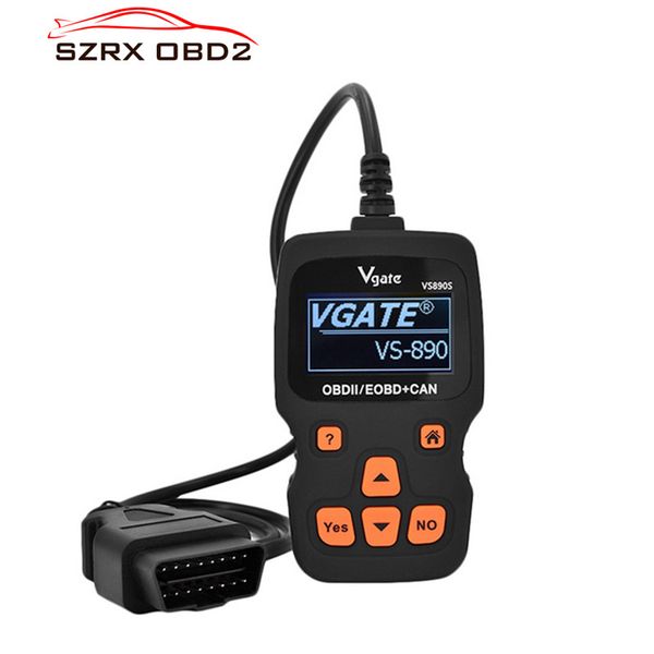 

new arrival vgate vs890s obd2 scanner auto code reader for multi-languages and car diagnostic tool scan vgate vs890 s