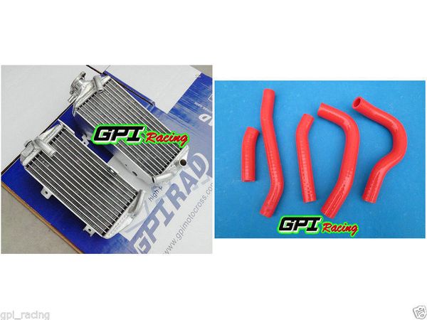 

l&r aluminum radiator + hose for crf250r crf 250r 250 crf250 14 2014 2015 16 blue hose