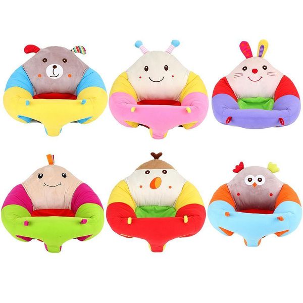 

baby sofa cartoon shape baby's learning seat safa plush toy children's innovative comfortable safe dining chair baby independent