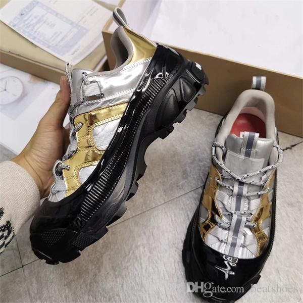 

new platform sneakers designer 19fw men arthur tb sneakers vintage women printing white red trainers canvas suede casual shoes 9 colors, Black