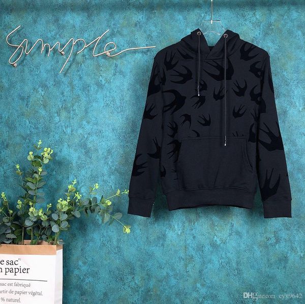 

19 new knitted sweater jacket, pure cotton fabrics, men and women of the same quality, perfect detail treatment sanitary garment 065, Black