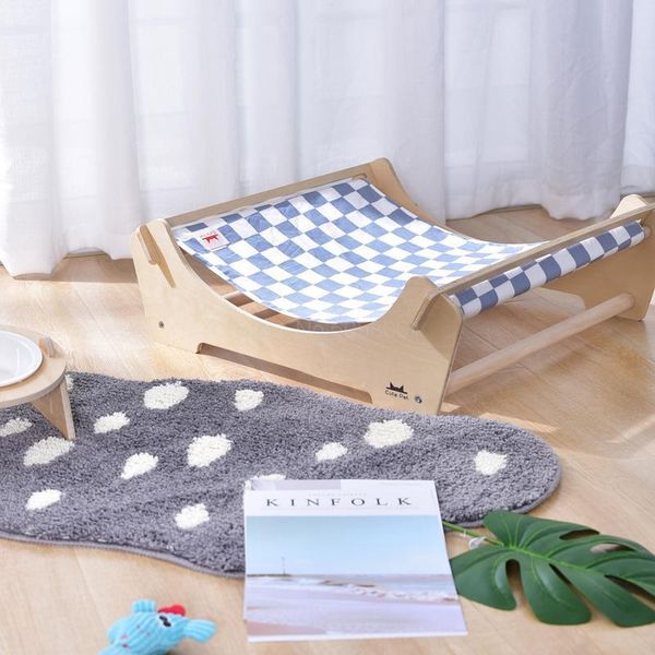 

wood cat hammock cotton bed pendant is easy to make in four seasons, autumn and winter, sun