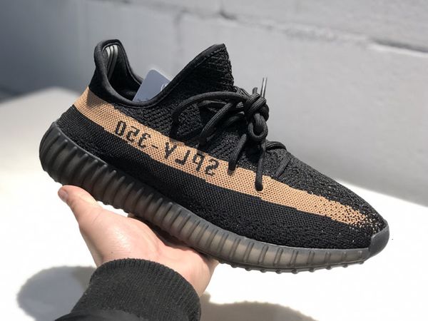 

true form v2 clay static zebra orange grey beluga 2.0 butter kanye west womens running shoes mens designer sports sneakers, Black