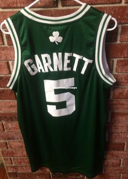 

wholesale kevin garnett jersey men green road pierce bird ad #5 t-shirt vest stitched basketball jerseys ncaa, Black;blue