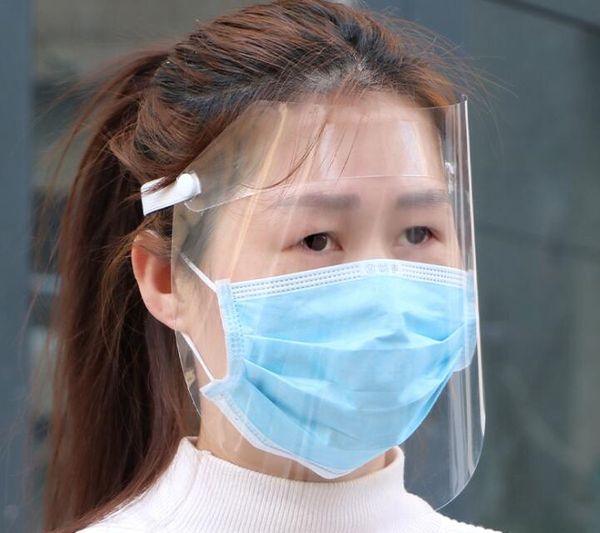 Maschera protettiva antiappannamento HD trasparente bambino adulto maschera integrale antispruzzo maschera facciale antifumo Wy442
