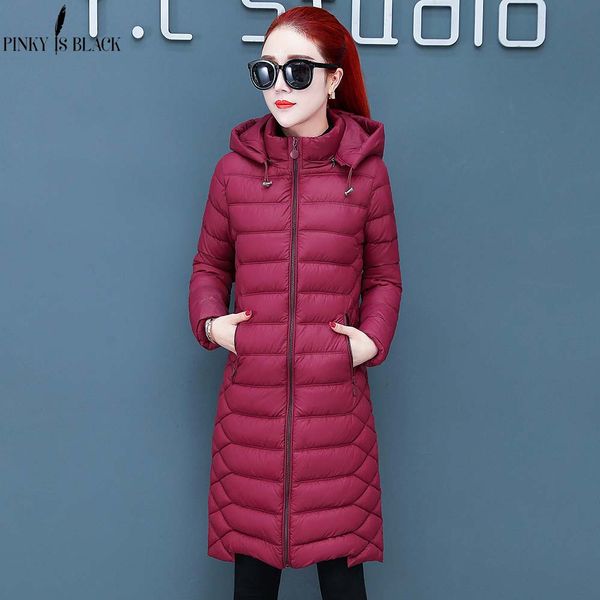 

pinkyisblack 2019 warm winter jacket women hooded plus size 4xl long parkas outwear warm hooded winter coat women, Tan;black