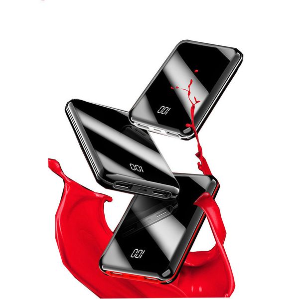 

power bank 12000mah dual usb mobile external battery fast charge for mi portable charger mini powerbank