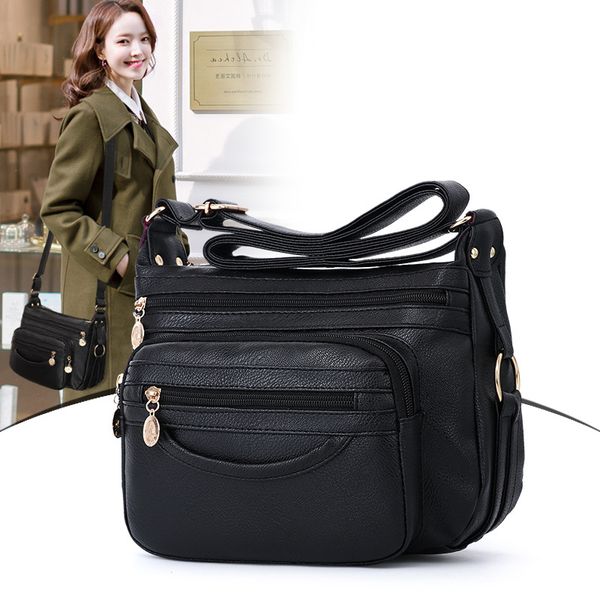 

new women bags for women shoulder bag sac a main multilayer bags nylon messenger bag bolsos mujer marca famosa 2018