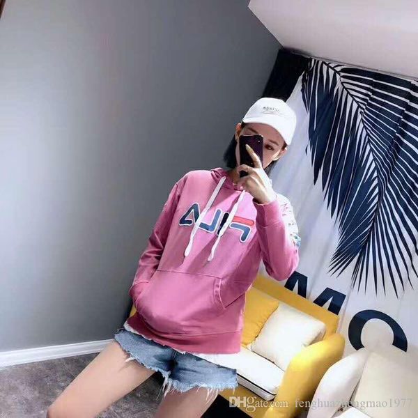 

the latest women's clothing sweatshirt seiko embroidery cotton sportswear jersey fashion sweater exquisite fashion youth coat, Black