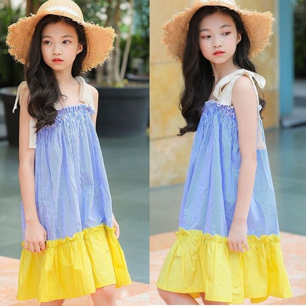 

маленькое платье для детей хлопковое платье одежда для девочек вечеринка для девочек голубое лето 2019 праздник одежды для матери и дочери, Red;yellow