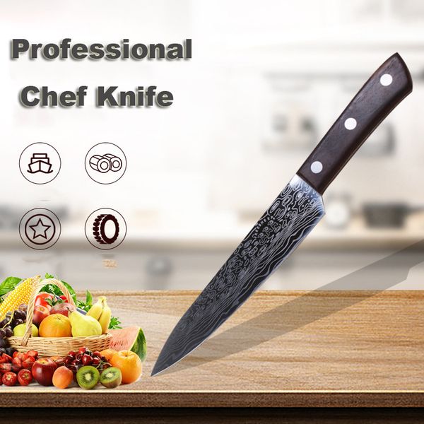 Chefs Knife 9 Inch Ultra Sharp Cooking High Carbon Stainless Steel