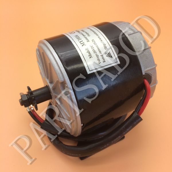 

my1016 350w 24v starter motor 19.2a 2750rpm unite motor electric bike scooter parts