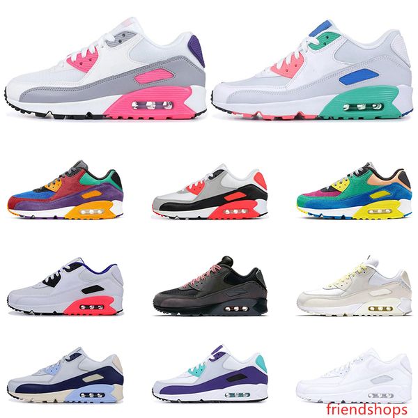 

new arrival men women running shoes laser fuchsia viotech grape triple white black red south beach laser pink sports sneakers size 36-45