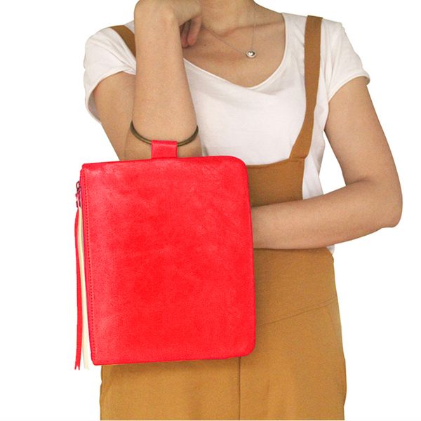 

candy color daily clutch women bag lady wristlets bag handbag solid pu leather phone money bags large capacity bolsa feminina
