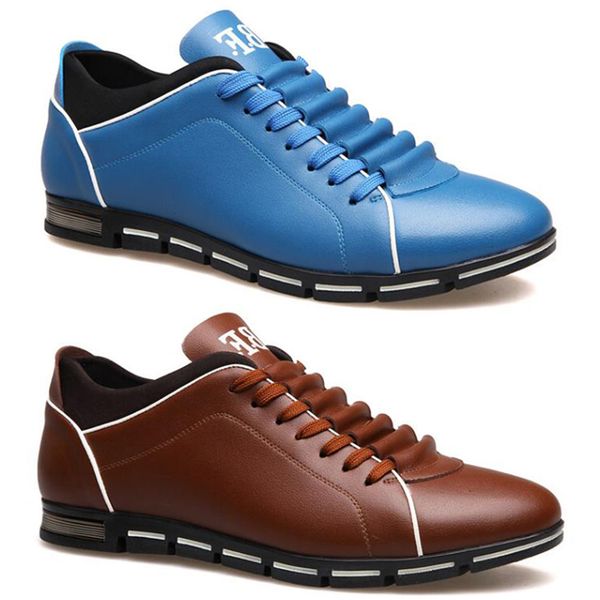 

2020 wholesale men shoes black wine red brown fashion designers casual shoes dropshipping size 39-44 item 41