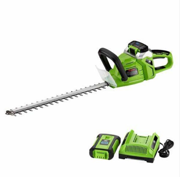 

partner 20'' 40v max high performance cordless hedge trimmer with battery