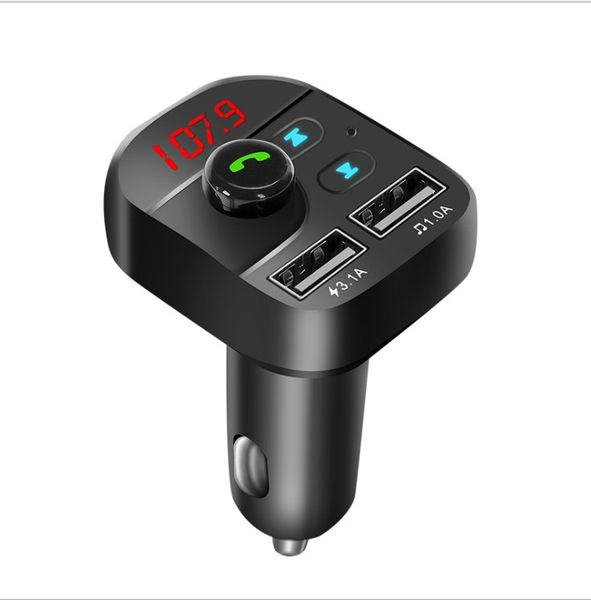

fm transmitter aux modulator wireless bluetooth handsuniversal car kit car audio mp3 player with 3.1a quick charge dual usb car charger