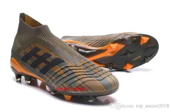 

brown original orange messi soccer cleats predator 18 fg kids soccer shoes womens soccer boots children ace 18.1 football boots