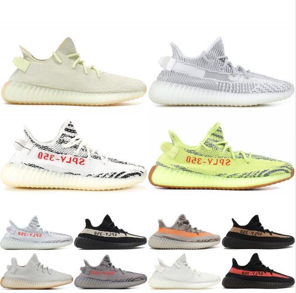 

2019 new kanye west 350 running shoes men women 350 v2 training sports sneakers eur 36-46, Black