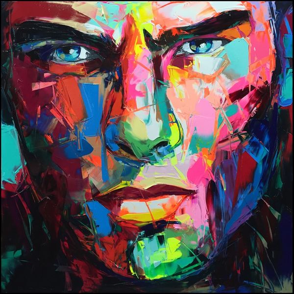 

франсуаза nielly palette knife impression главная картины современные портрет ручной работы картины маслом на холсте выпуклые и вогнутые tex