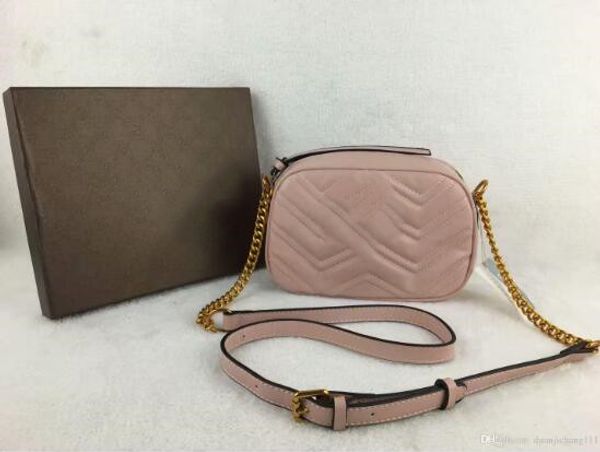 

luxury women marmont messenger bag long chain pu leather designers shoulder bags ancient gold chain waist gg handbags totes hobos
