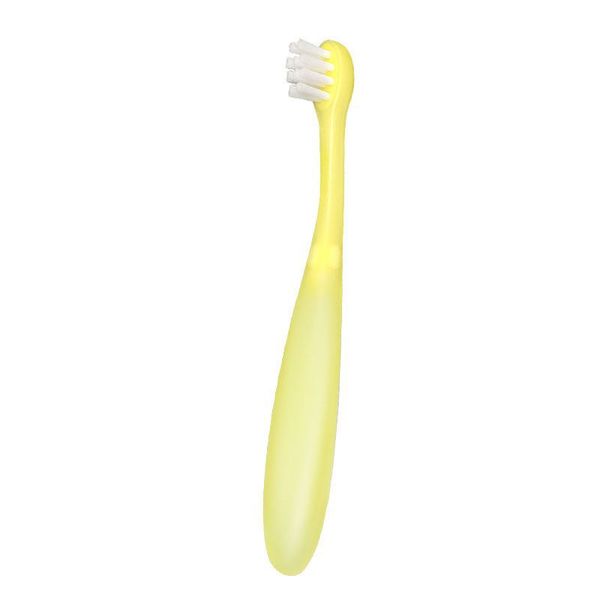 

currently available customizable children soft bristle soft silcone infants 0-2-6-12 years old baby toothbrush separate colorful
