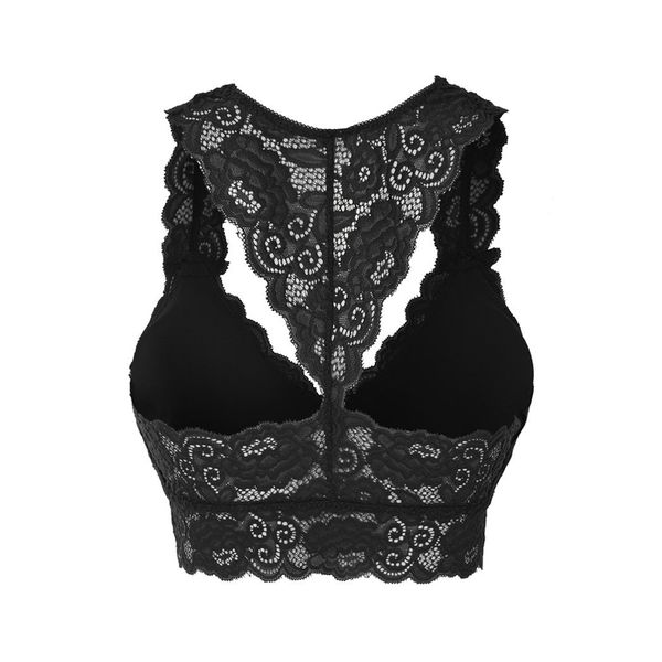 

lace sleeveless v-neck slim low chest crop summer women women camisole black tank sale shipping, White