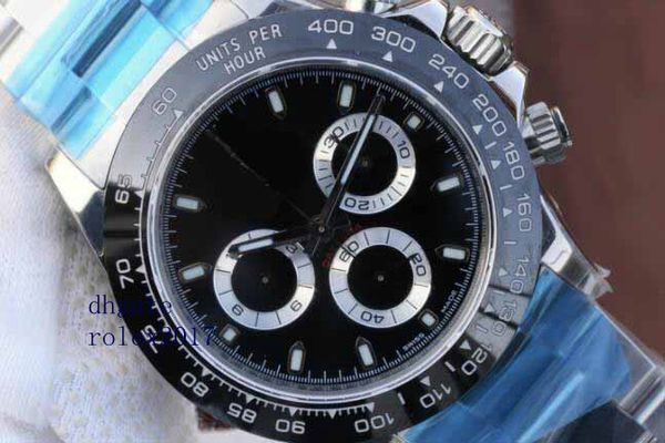 

Mens Basel World 904l Superlative Swiss ETA 4130 Movement 40mm 116500 Ceramic Bezel Mechanical Automatic Mens 904L Watches
