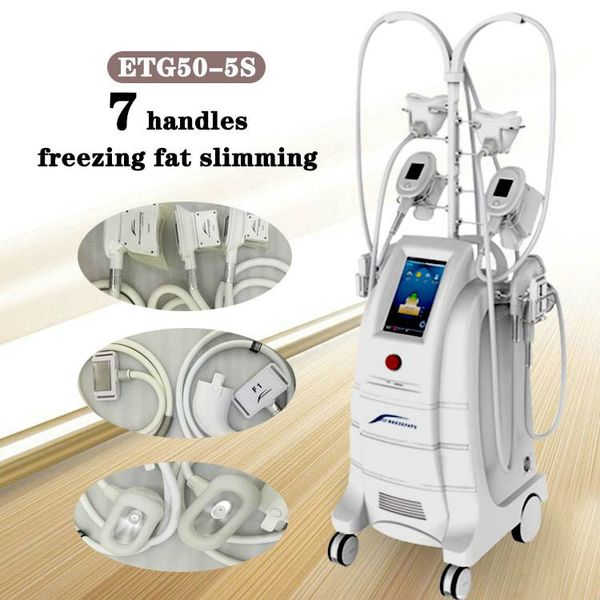 

leadbeauty selling 7 handles rf cavitaiton cryolipolysis slimming beauty equipment for fat weight loss
