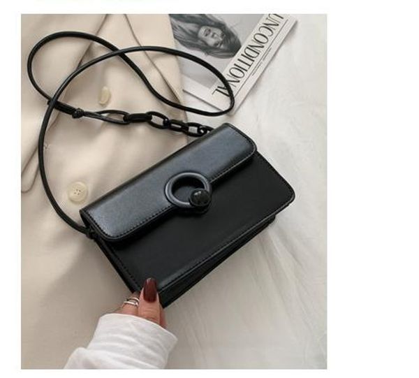

Small Fresh Bag Female 2020 New Wave Simple Simple Wild Foreign One-shoulder Messenger Small Square Bag