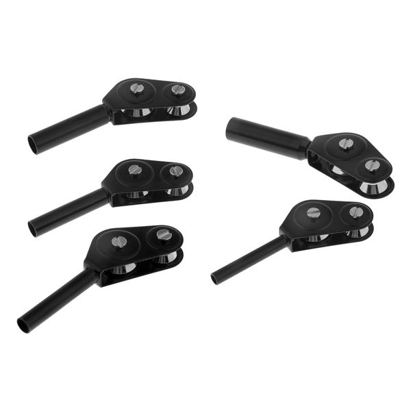 

5pcs stainless steel roller rod tip guide -sea boat fishing trolling 4mm 5mm 6mm 7mm 8mm