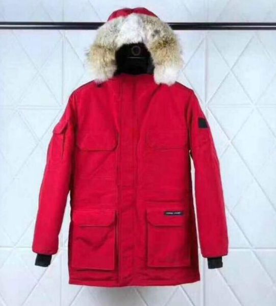 

luxurious mens designer down jacket coat with letters winter brand jacket coats for men thick windbreaker parkas clothing s- wholesales, Black