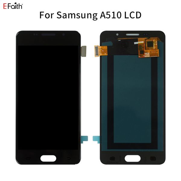 

efaith black incell tft lcd samsung galaxy a5 a510 2016 a510f a510m a510fd display touch screen digitizer assembly replacement dhl