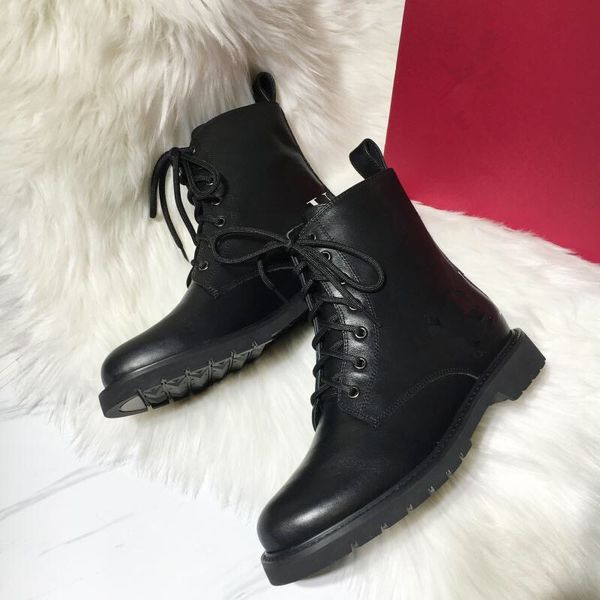 

2019 womens boots designer leather martin boots fashion women boot designer shoes, Black